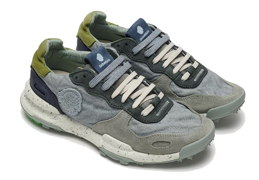 SNEAKERS SATORISAN UOMO BLU - 110107 BLU