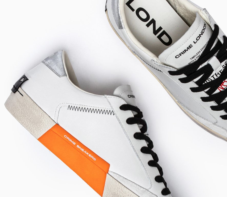 SNEAKERS CRIME LONDON UOMO BIANCO - 14004 10