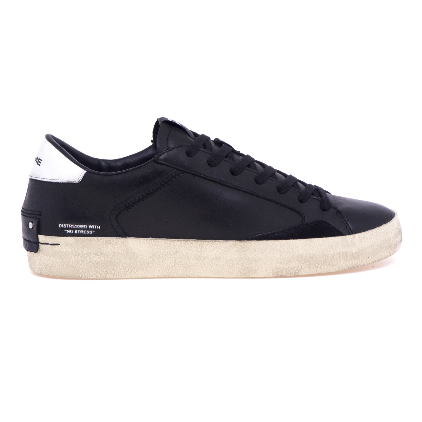 SNEAKERS CRIME LONDON UOMO NERO - 18000 NERO