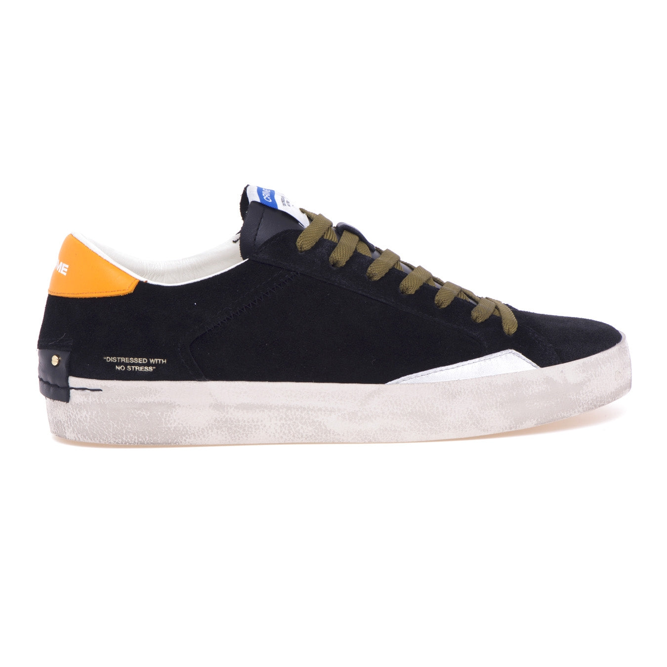 SNEAKERS CRIME LONDON UOMO NERO - 18002 NERO
