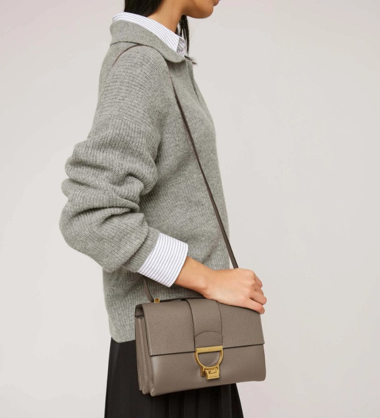 BORSA COCCINELLE ACCESSORI TAUPE - 1MD5120701T