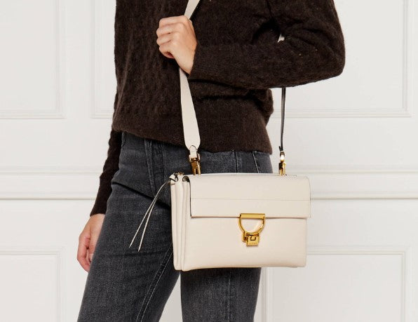 BORSA COCCINELLE ACCESSORI BIANCO - 1MD5120801BI