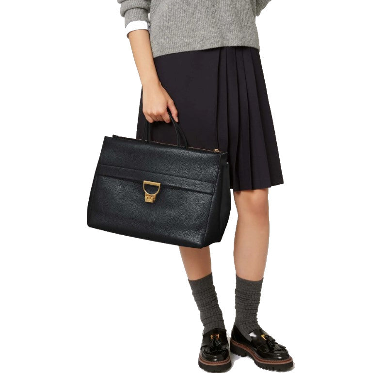 BORSA COCCINELLE ACCESSORI NERO - 1MD5180301N