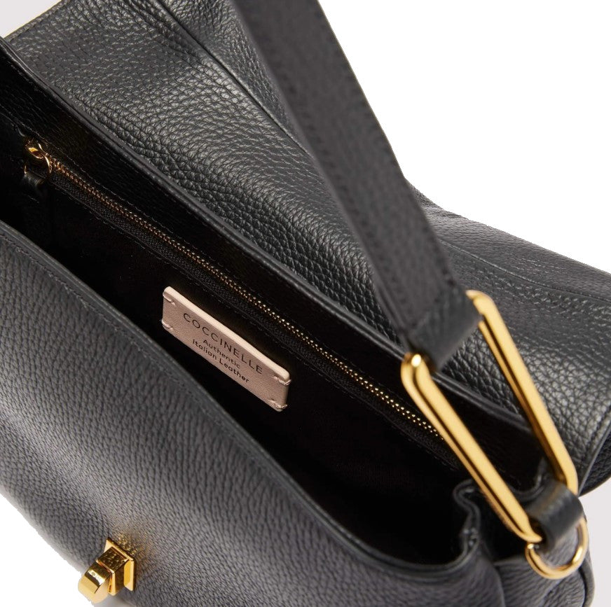 BORSA COCCINELLE ACCESSORI NERO - 1PQR180301N
