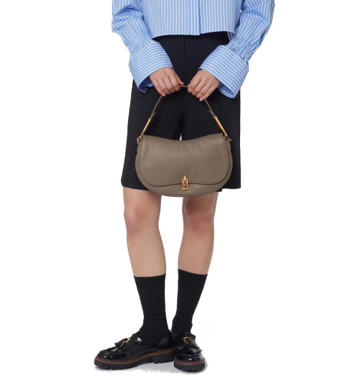 BORSA COCCINELLE ACCESSORI TAUPE - 1PQR180301T