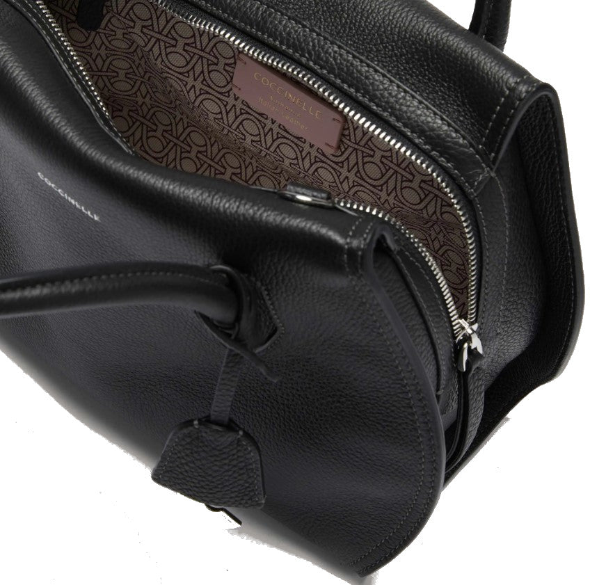 BORSA COCCINELLE ACCESSORI NERO - 1RBF180101N