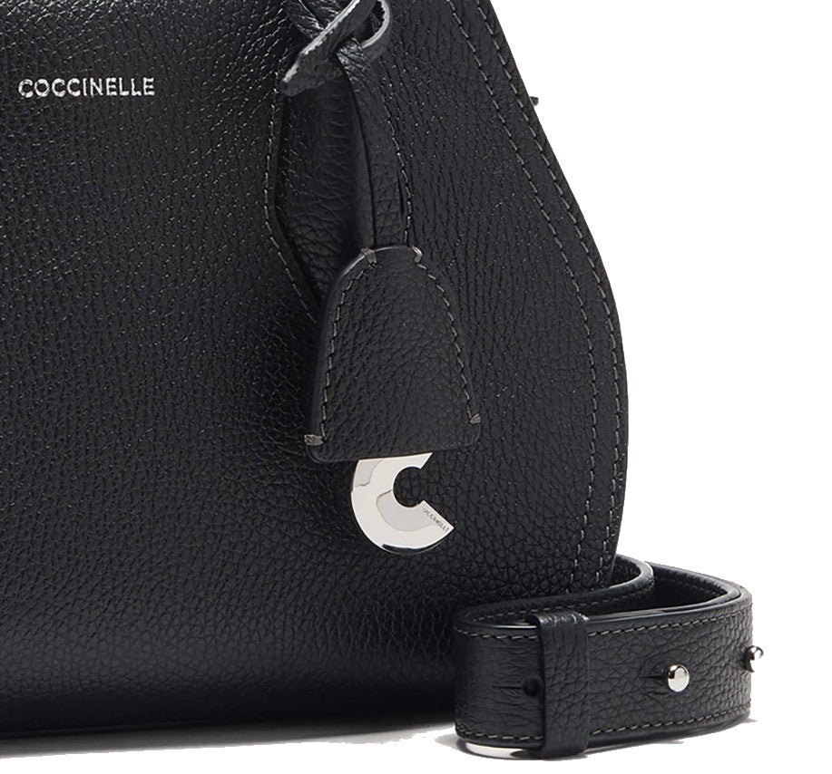 BORSA COCCINELLE ACCESSORI NERO - 1RBF180201N