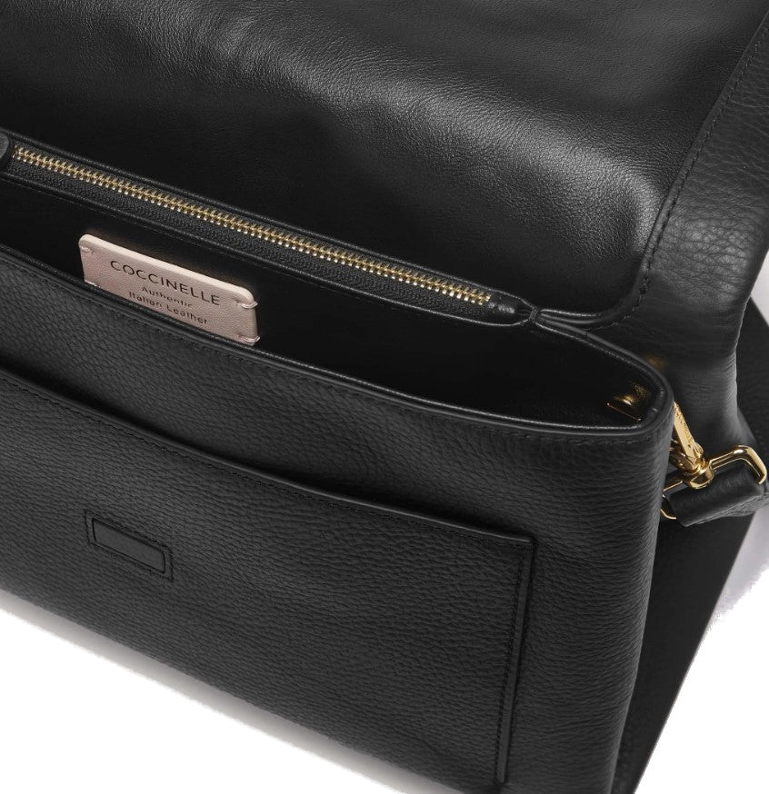 BORSA COCCINELLE ACCESSORI NERO - 1RCK120101N