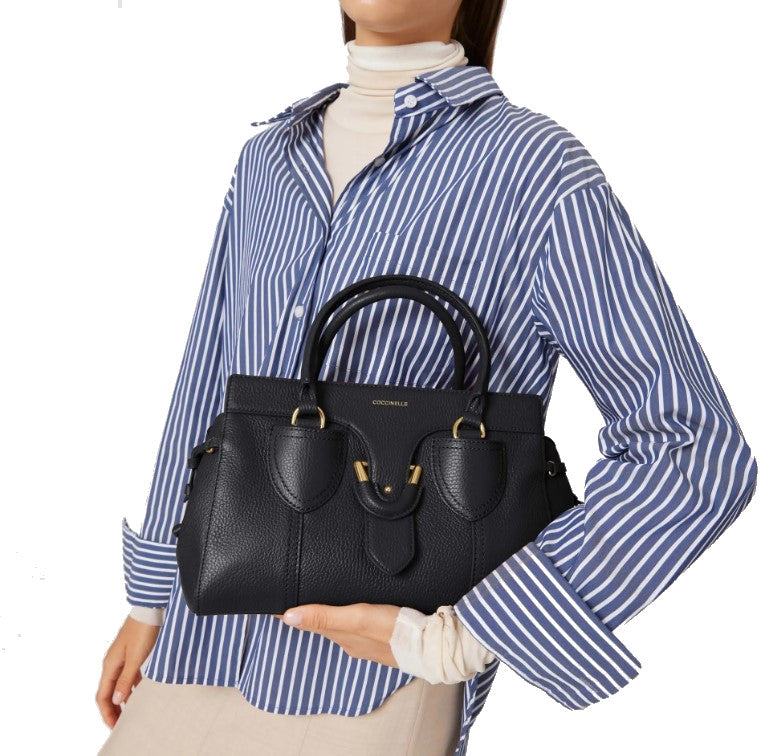 BORSA COCCINELLE ACCESSORI NERO - 1REF180201N
