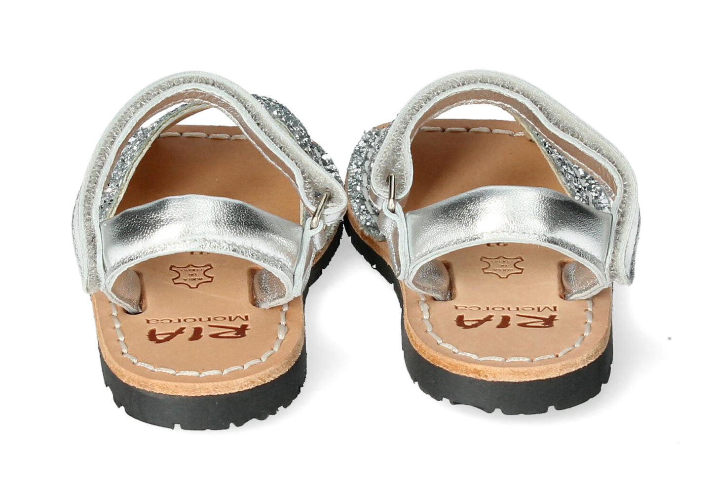 SANDALI RIA MENORCA BAMBINO ARGENTO - 20090 PLATA