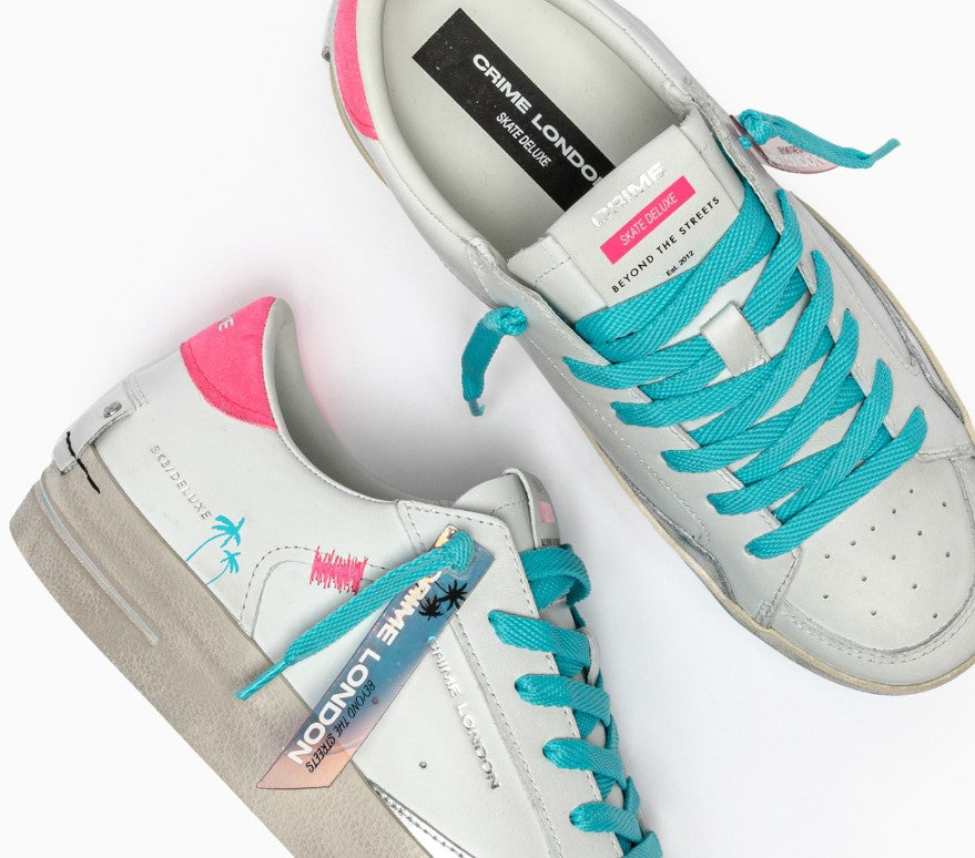 SNEAKERS CRIME LONDON DONNA BIANCO - 20108 10