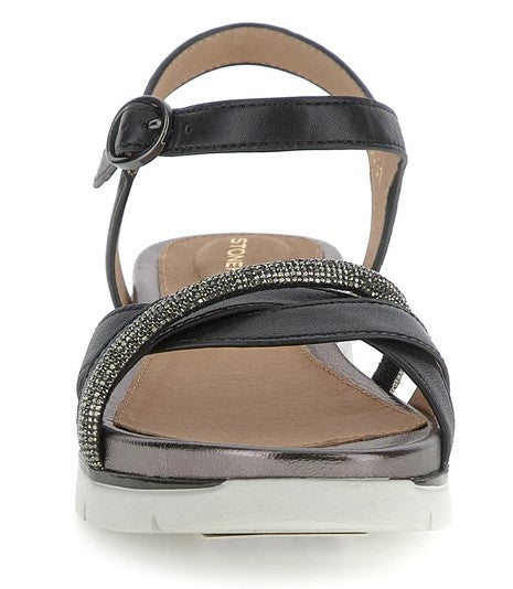 SANDALI BASSI STONEFLY DONNA NERO - 222363 NERO