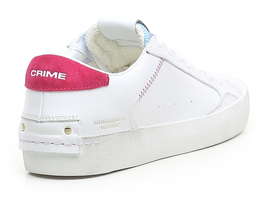 SNEAKERS CRIME LONDON DONNA BIANCO - 26005 BI/CI