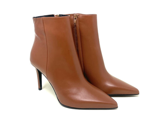 TRONCHETTI CON TACCO ALBANO DONNA CUOIO - 2774VIT CU