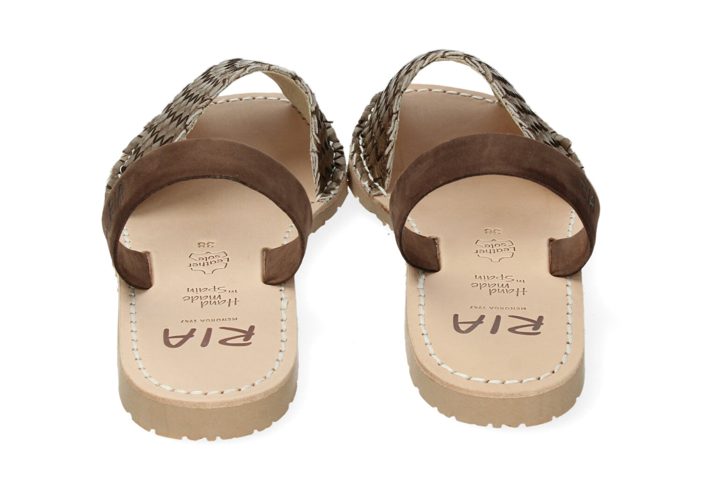 SANDALI RIA MENORCA DONNA MARRONE - 27803 3054