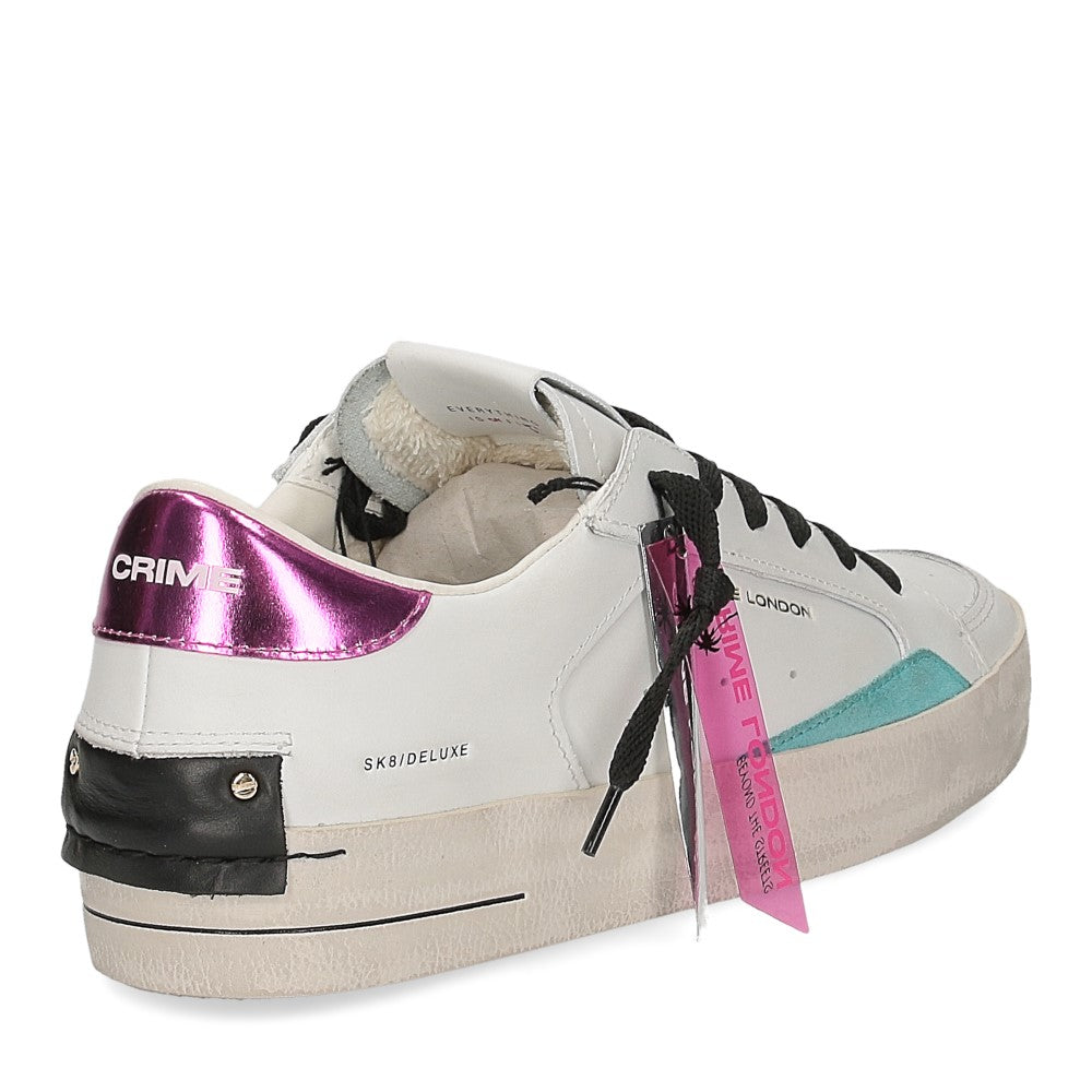 SNEAKERS CRIME LONDON DONNA BIANCO - 28106 BIANC