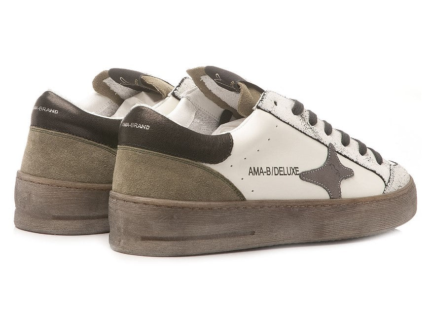SNEAKERS AMA BRAND UOMO BIANCO - 2956 BIAN
