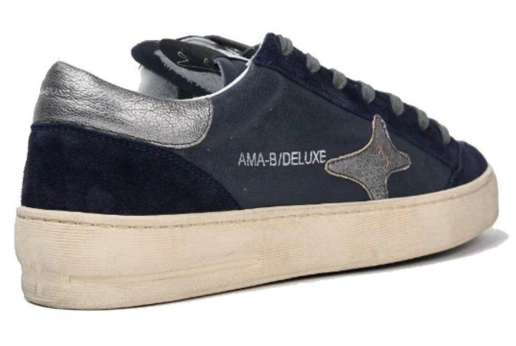 SNEAKERS AMA BRAND UOMO BLU NOTTE - 2965 NERO