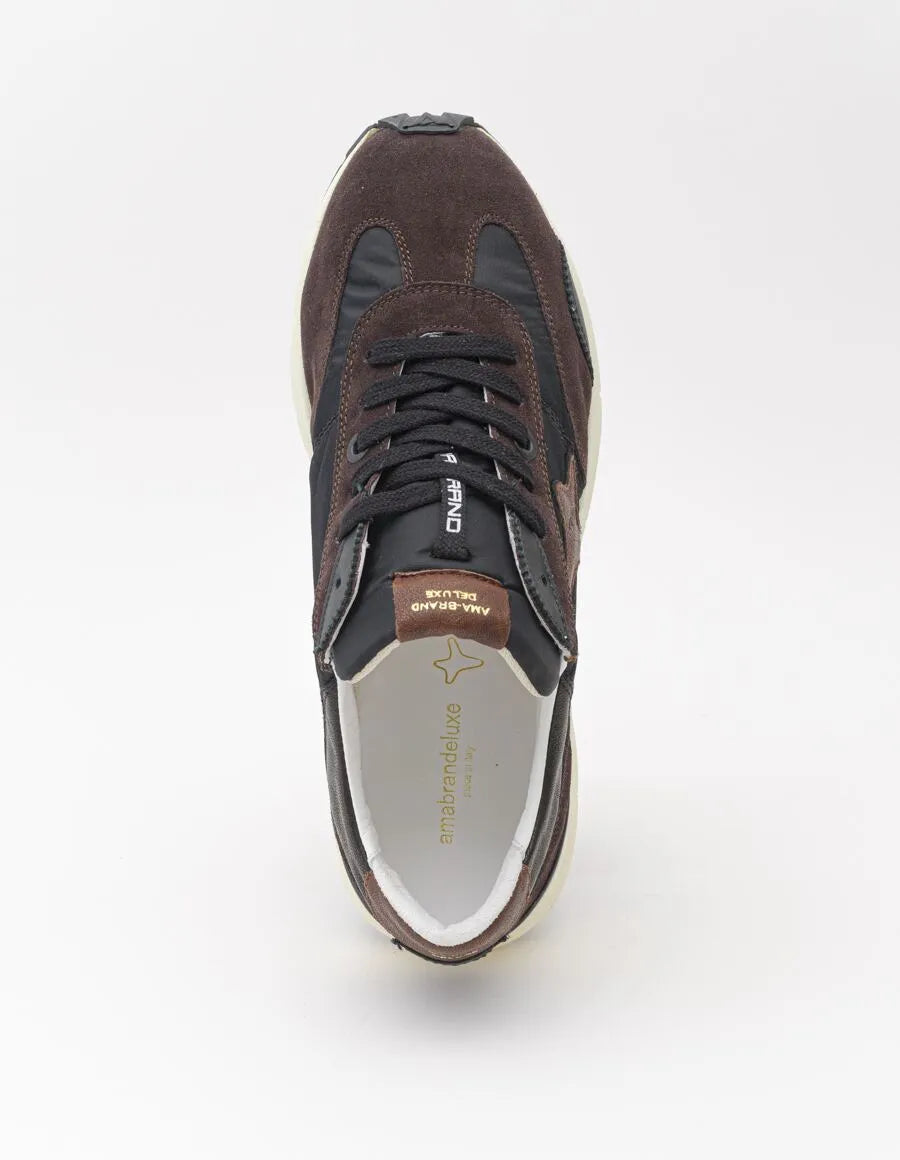 SNEAKERS AMA BRAND UOMO MARRONE - 3024 MA