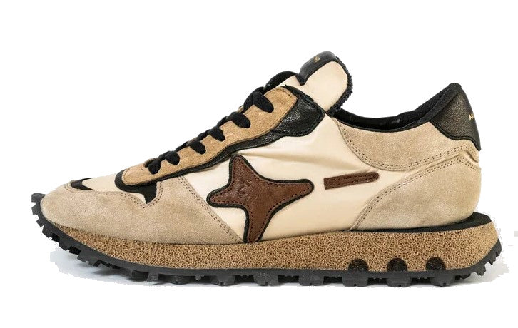 SNEAKERS AMA BRAND UOMO BEIGE - 3046 BEIGE