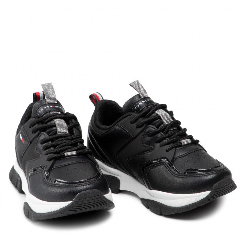 SCARPA TOMMY HILFIGER DONNA NERO - 31177 NERO
