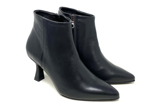 TRONCHETTI CON TACCO VOLPATO DONNA NERO - 3170VIT NE