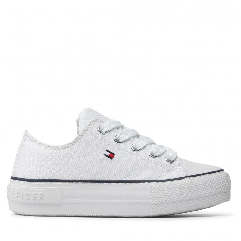SNEAKERS TOMMY HILFIGER DONNA BIANCO - 32118 BIA