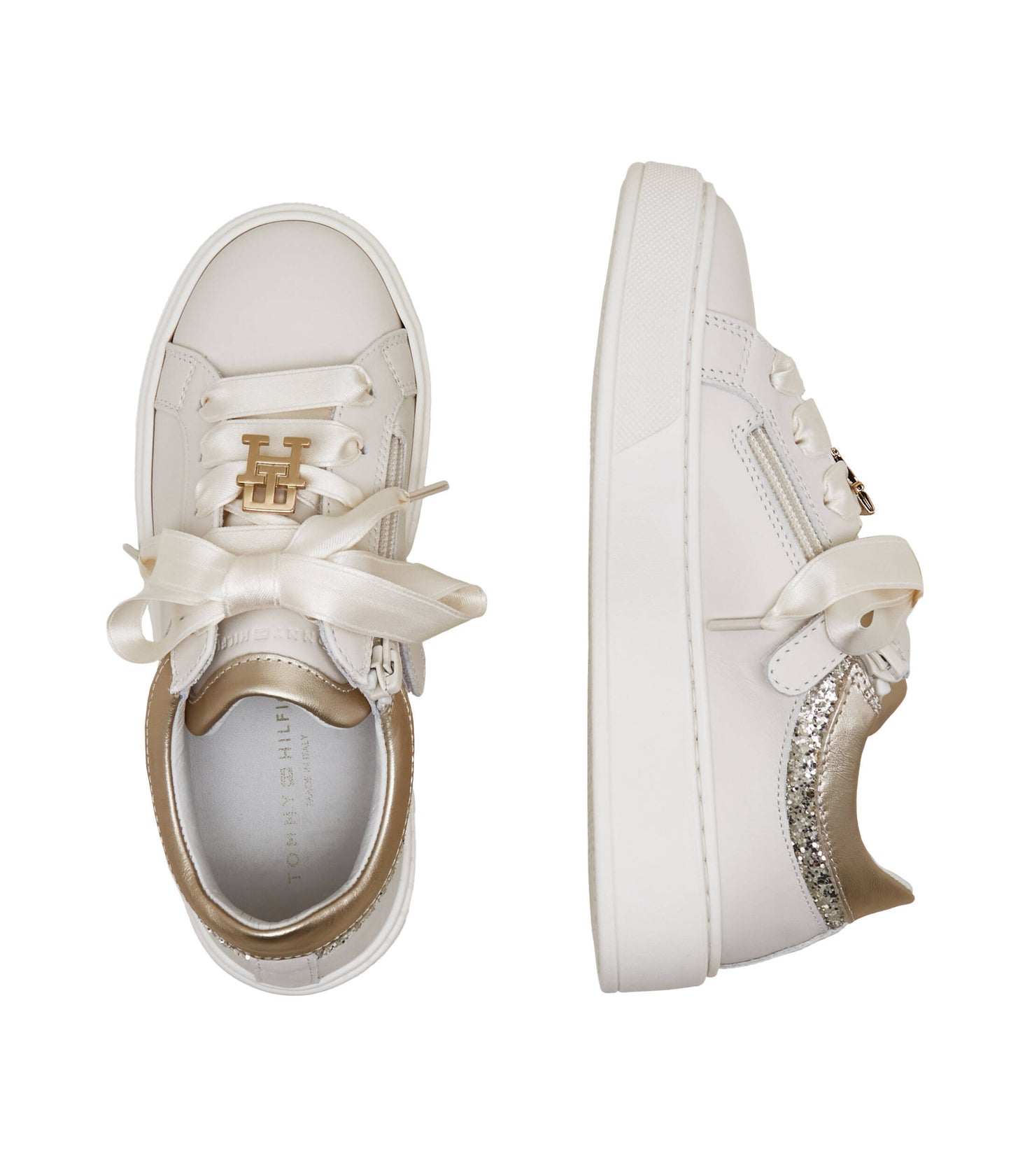 SNEAKERS TOMMY HILFIGER DONNA CREMA - 33491 CREMA