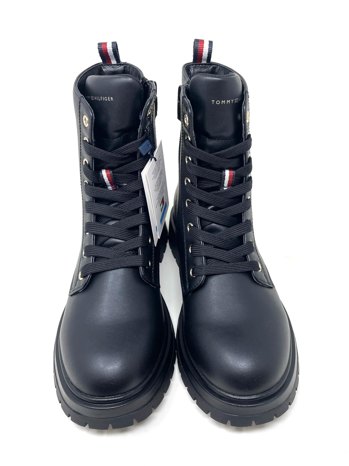 ANFIBIO TOMMY HILFIGER DONNA NERO - 33569 NERO