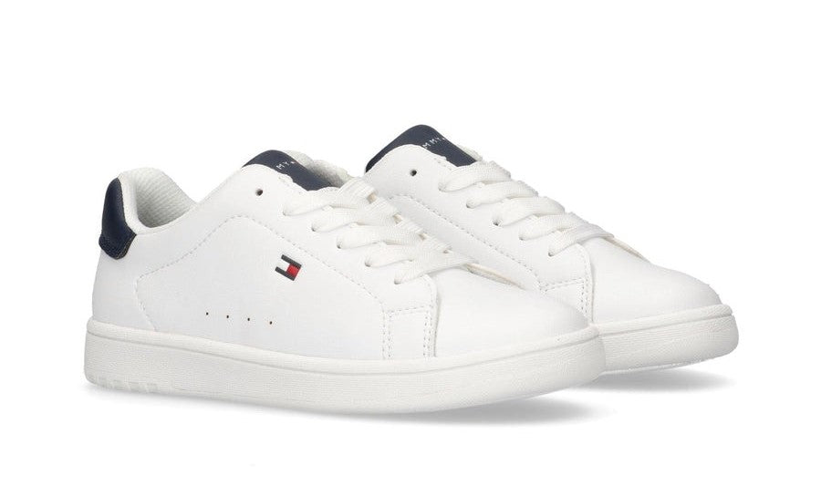 SNEAKERS TOMMY HILFIGER DONNA BIANCO - 33848 BI/BLU
