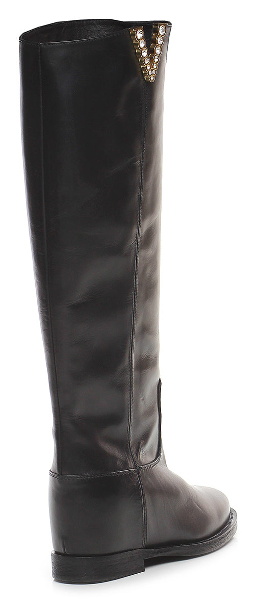 STIVALE VIA ROMA 15 DONNA NERO - 3399 NERO