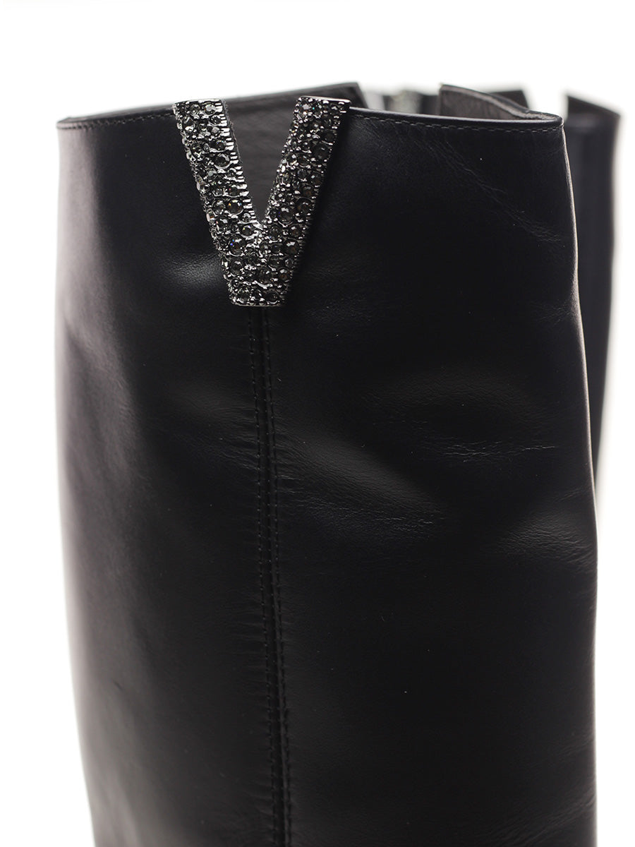 STIVALE VIA ROMA 15 DONNA NERO - 3651 NERO