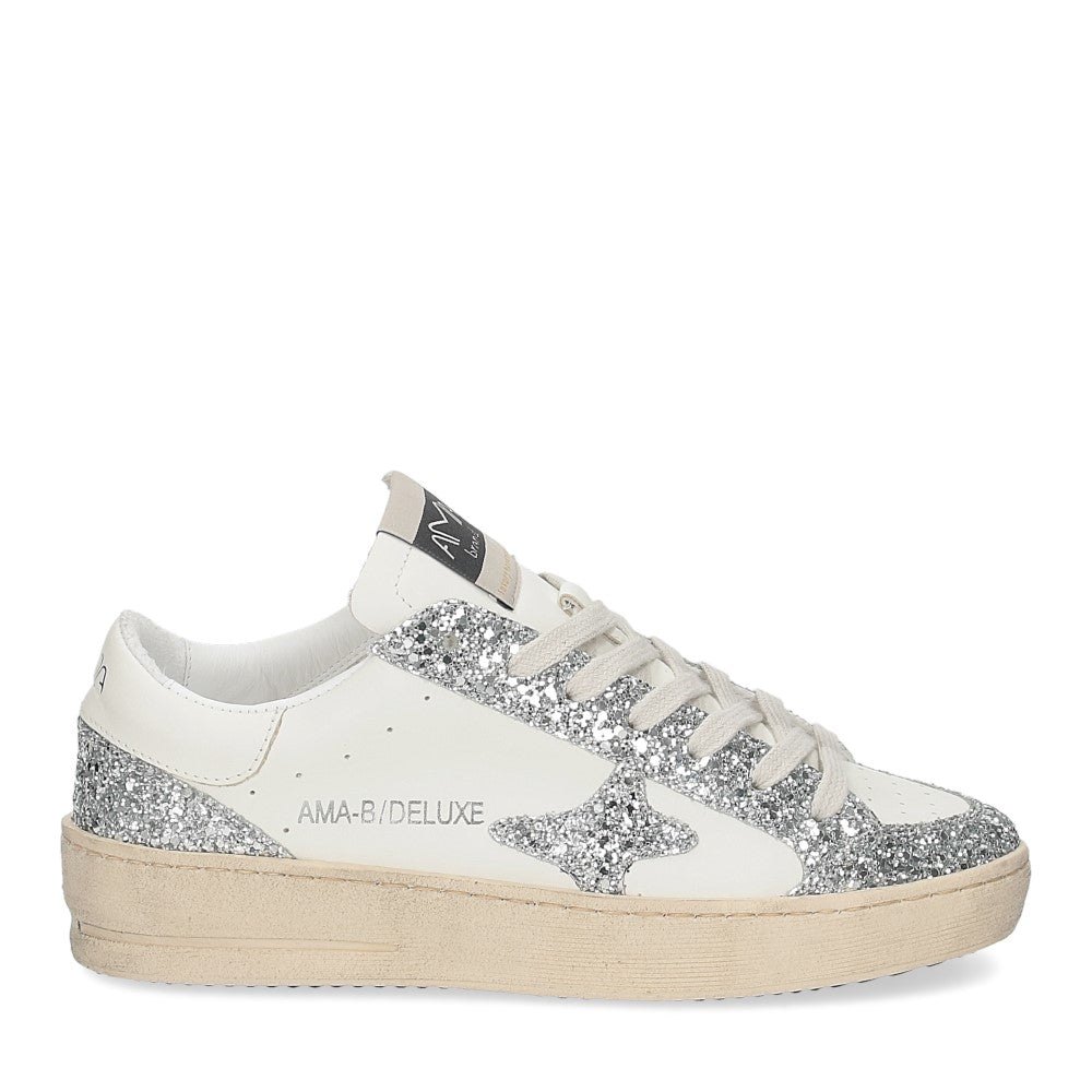 SNEAKERS AMA BRAND DONNA BIANCO - 4062 BI/ARG
