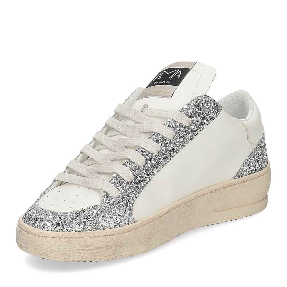 SNEAKERS AMA BRAND DONNA BIANCO - 4062 BI/ARG
