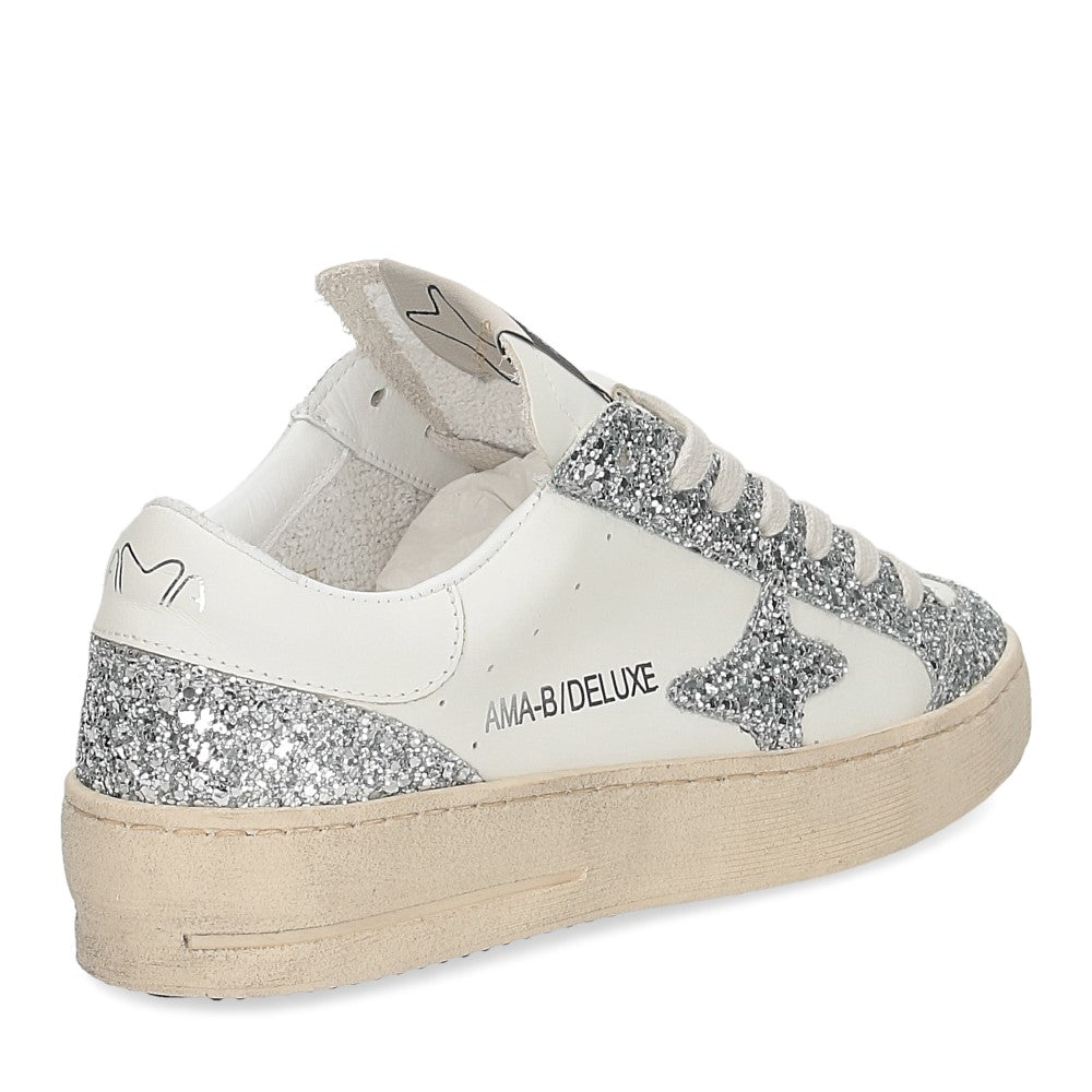 SNEAKERS AMA BRAND DONNA BIANCO - 4062 BI/ARG