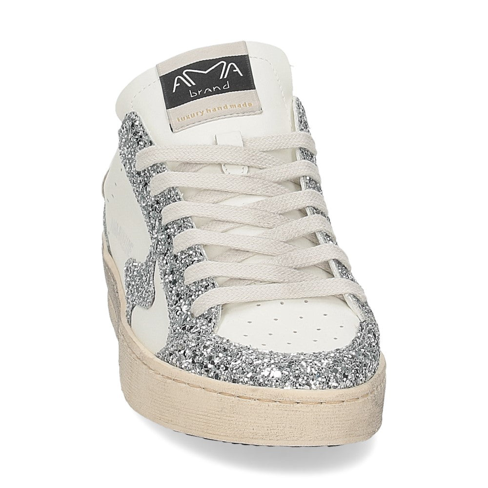 SNEAKERS AMA BRAND DONNA BIANCO - 4062 BI/ARG