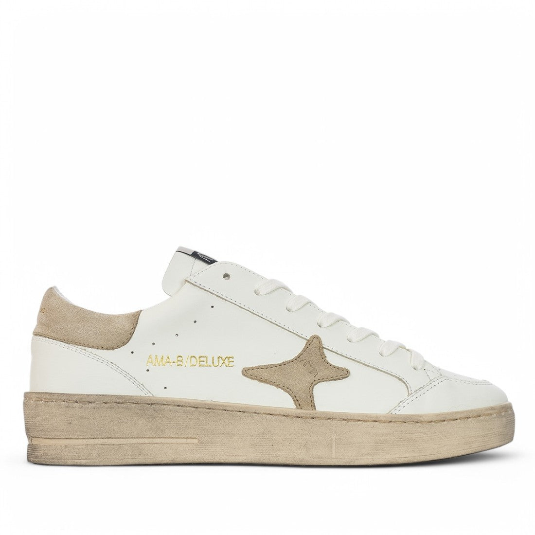 SNEAKERS AMA BRAND UOMO SABBIA - 4071 BI/SAB