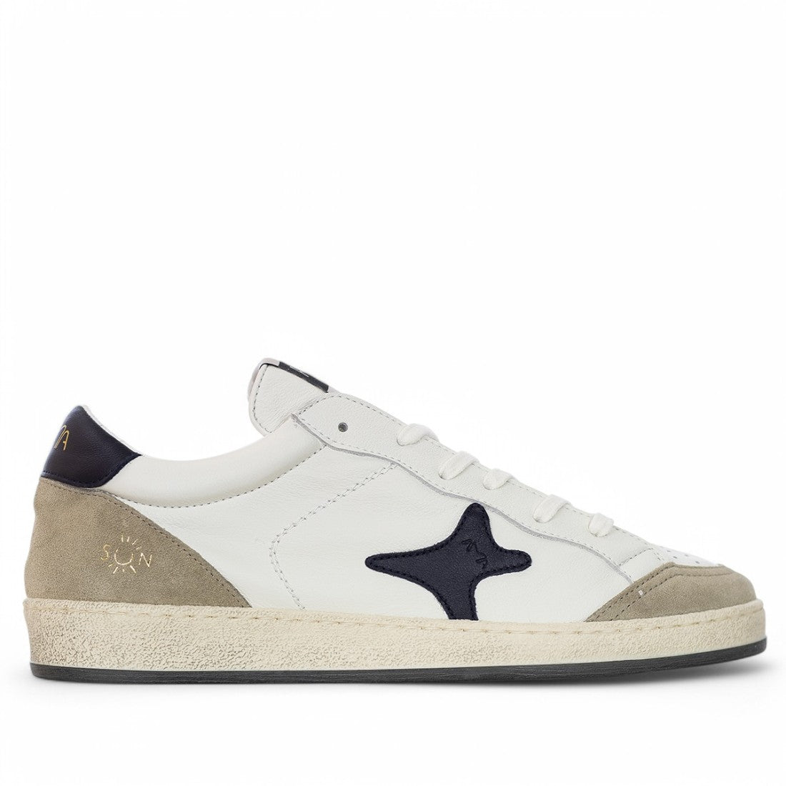 SNEAKERS AMA BRAND UOMO BIANCO - 4121 BI/BLU