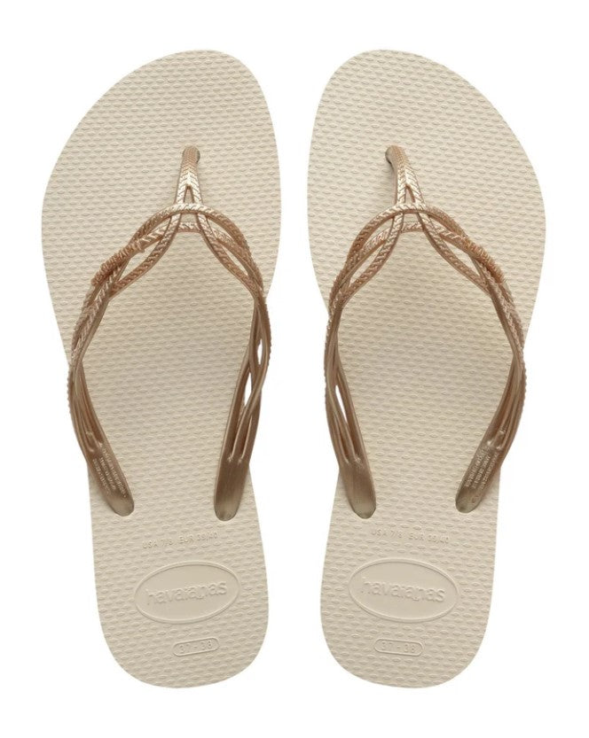 DONNA HAVAIANAS CIABATTE BEIGE - 4123225 BEIGE