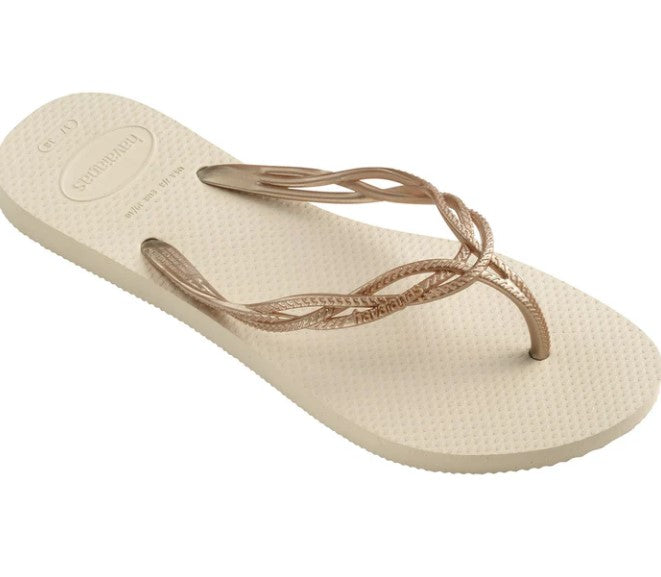 DONNA HAVAIANAS CIABATTE BEIGE - 4123225 BEIGE
