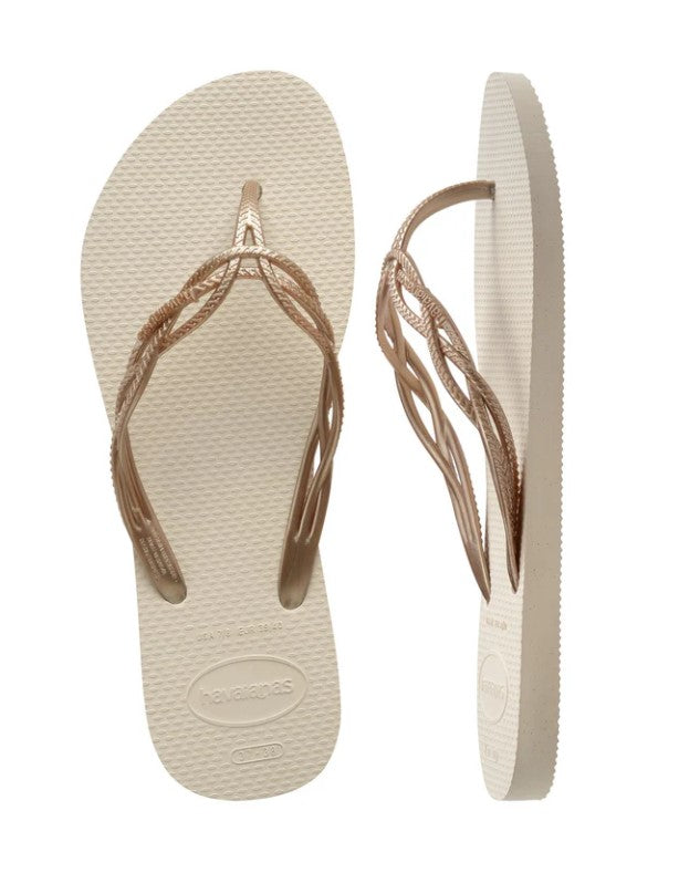 DONNA HAVAIANAS CIABATTE BEIGE - 4123225 BEIGE
