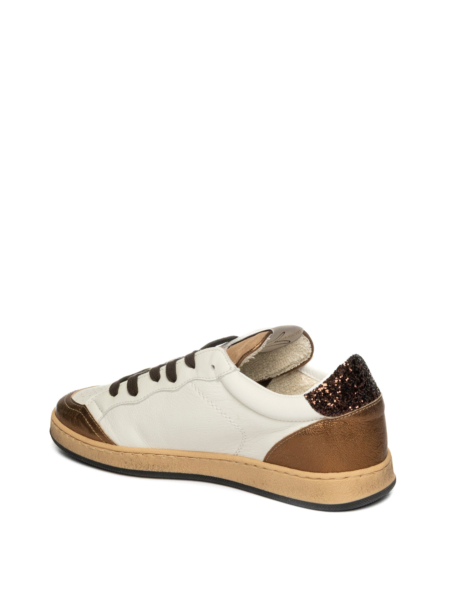SNEAKERS AMA BRAND DONNA BIANCO - 4373 BI/BRON