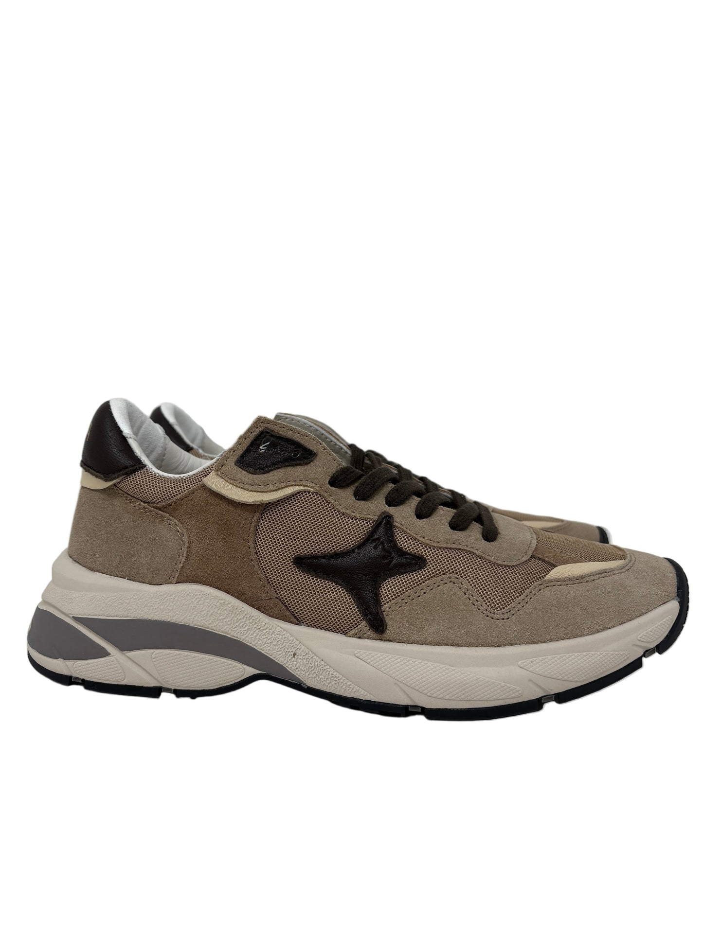 SNEAKERS AMA BRAND UOMO BEIGE - 4451 BEIGE