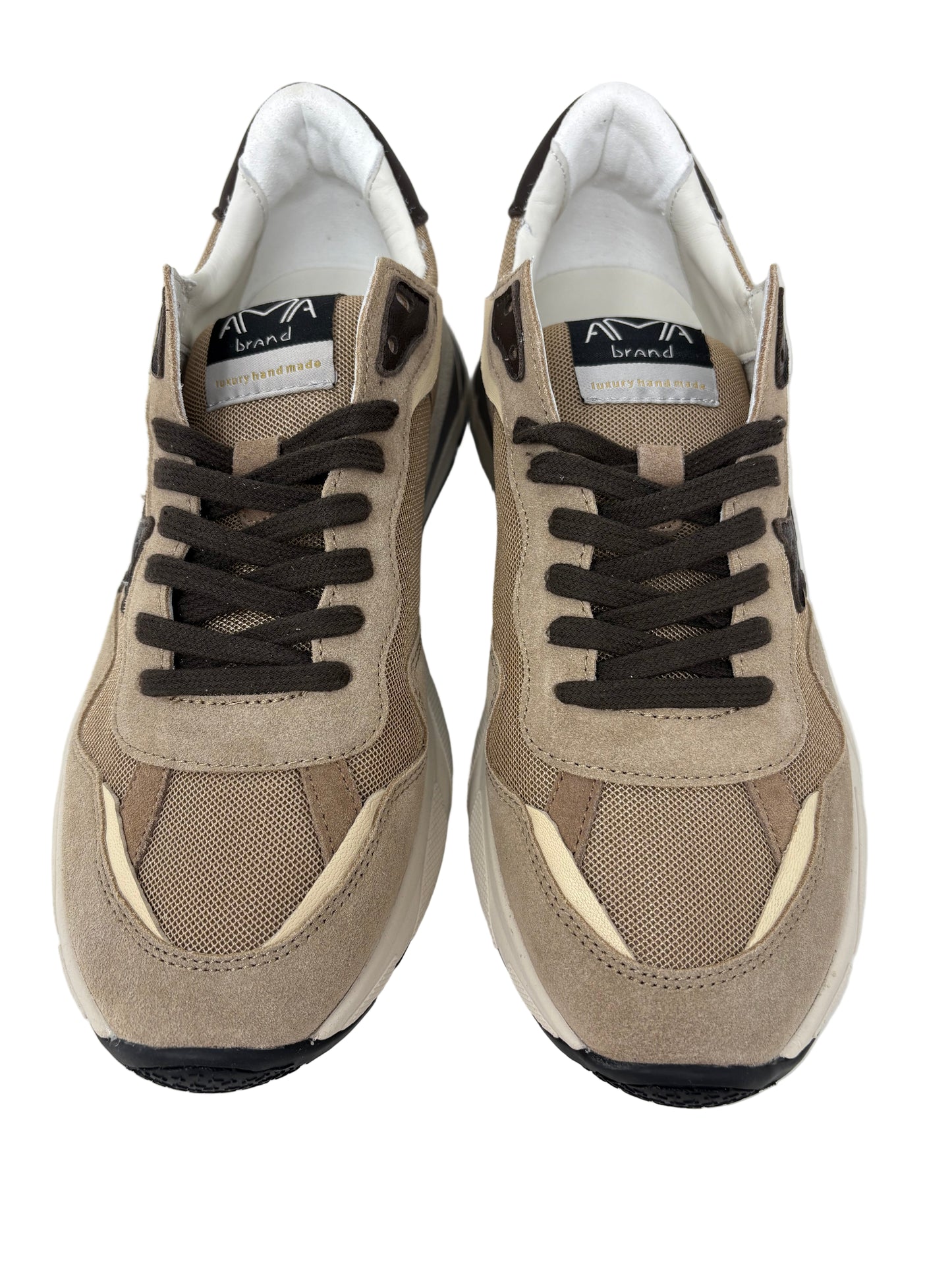 SNEAKERS AMA BRAND UOMO BEIGE - 4451 BEIGE