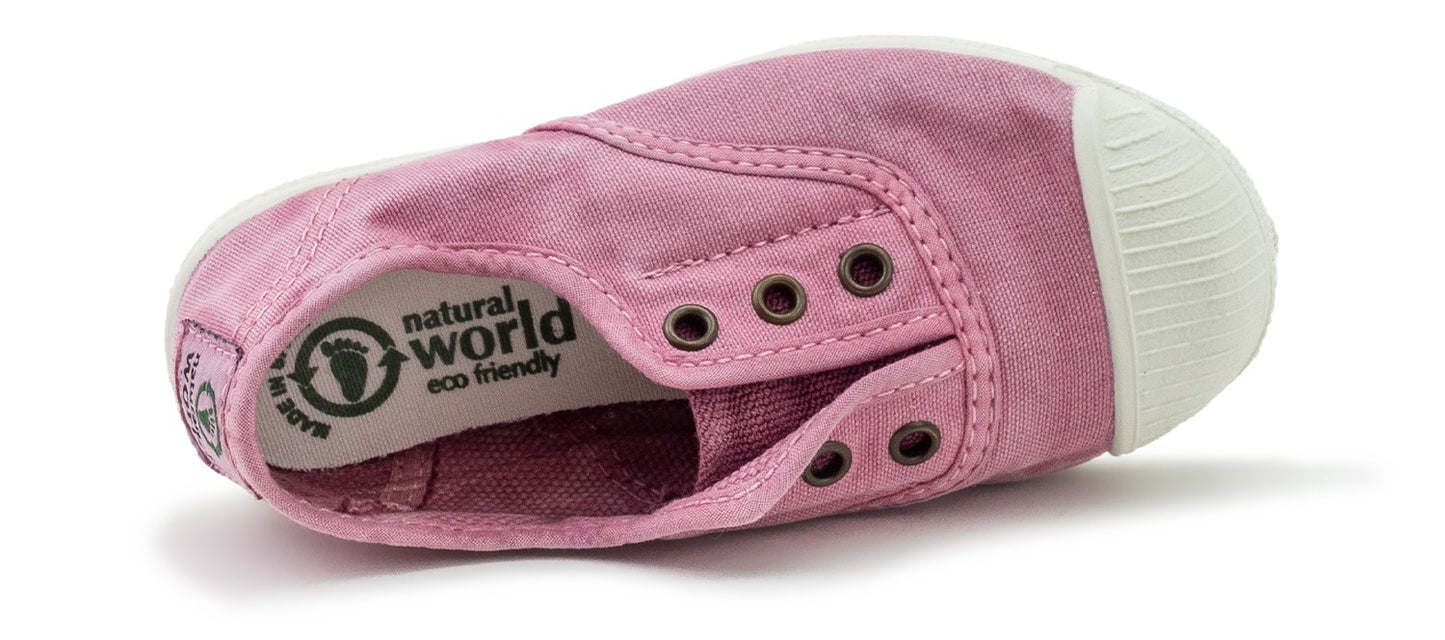 SNEAKERS NATURAL WORLD BAMBINO ROSA - 470E 603