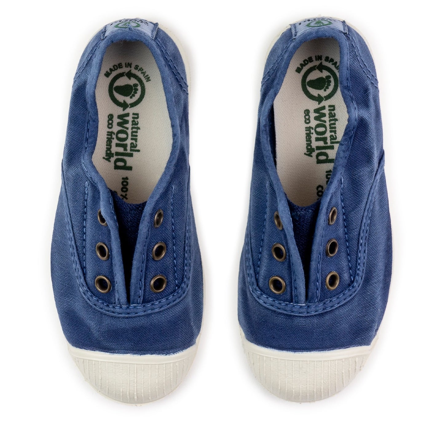 SNEAKERS NATURAL WORLD BAMBINO BLU - 470E 628