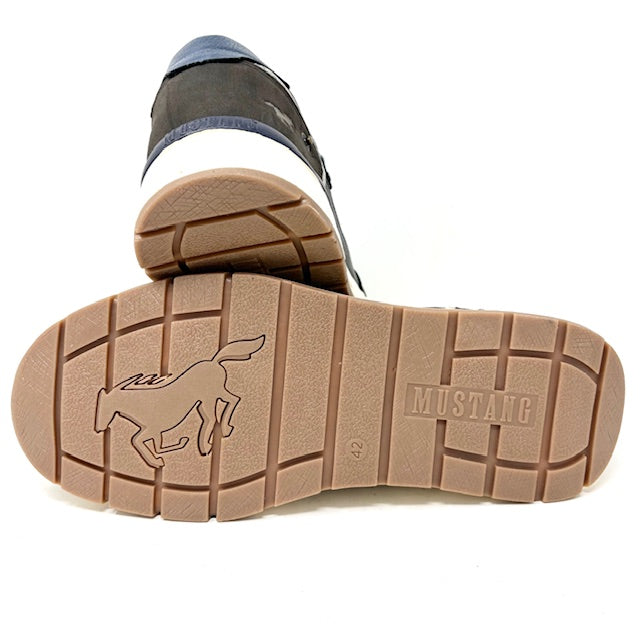 SNEAKERS MUSTANG UOMO TESTA MORO - 51001 MOKKA