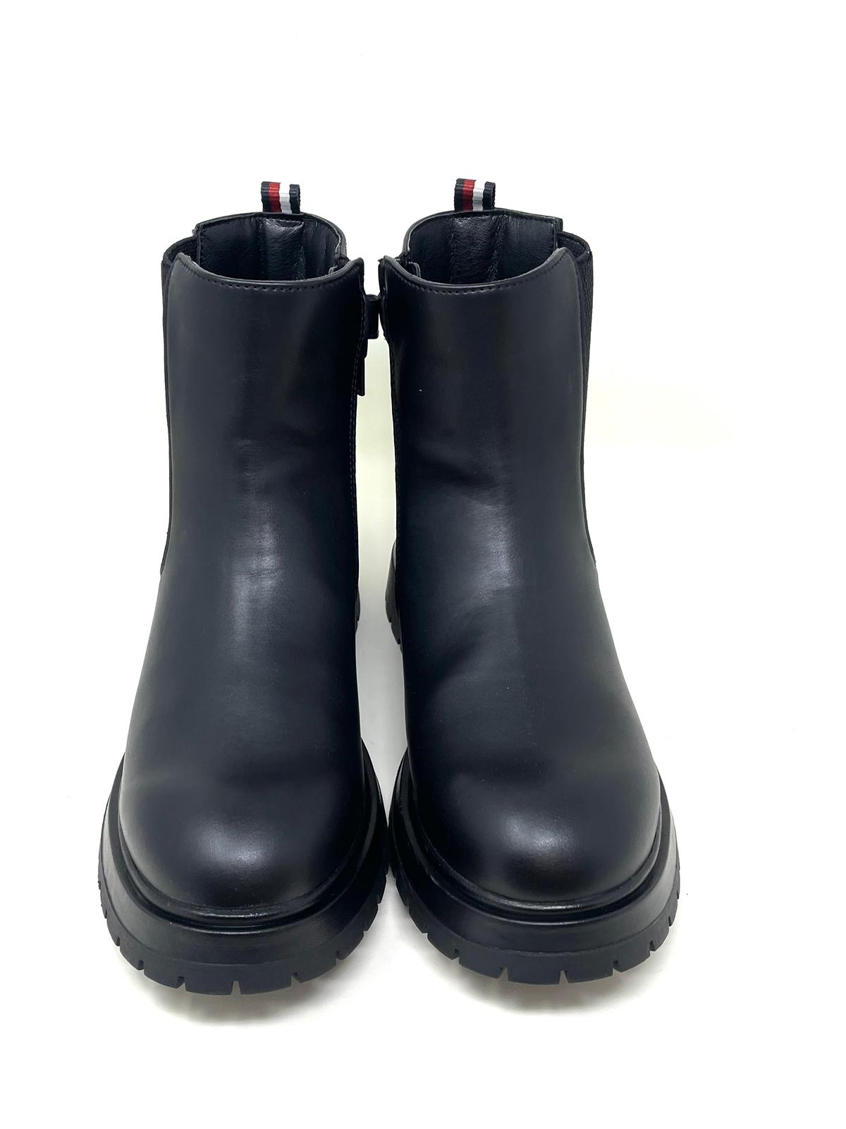 TRONCHETTI BASSI TOMMY HILFIGER DONNA NERO - 533570 NERO