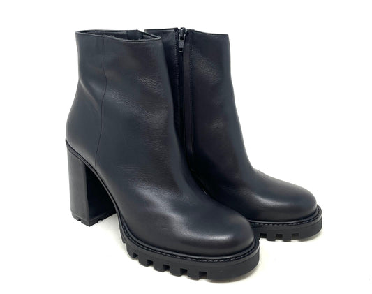 TRONCHETTI CON TACCO VOLPATO DONNA NERO - 562VIT NERO