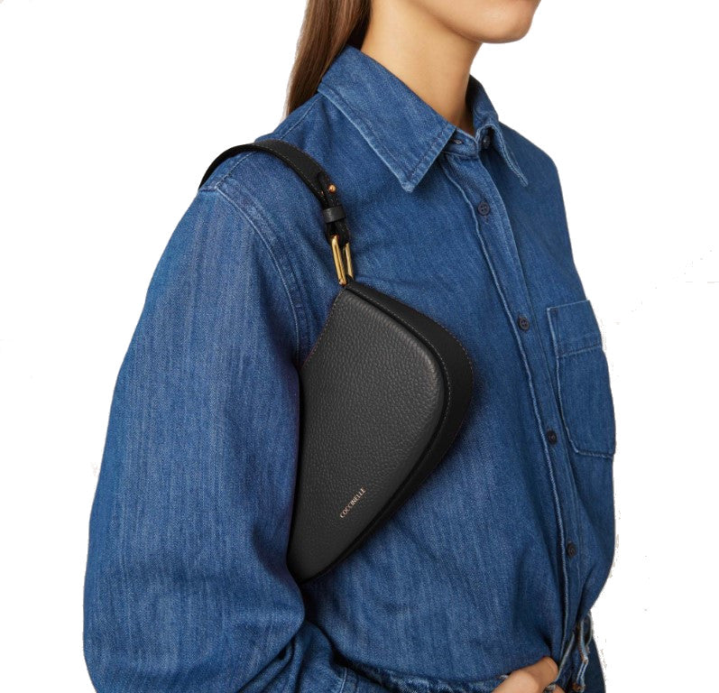 BORSA COCCINELLE ACCESSORI NERO - 5MRF520101N